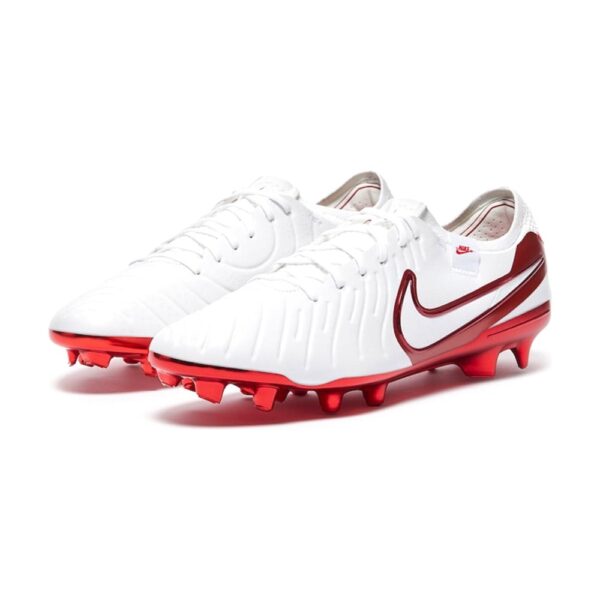 NIKE TIEMPO LEGEND ELITE FG - White Red