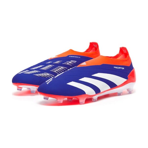 ADIDAS PREDATOR ELITE Laceless FG - Blue Orange