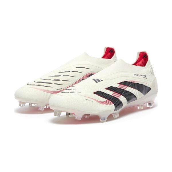 ADIDAS PREDATOR Laceless ELITE FG - White Navy