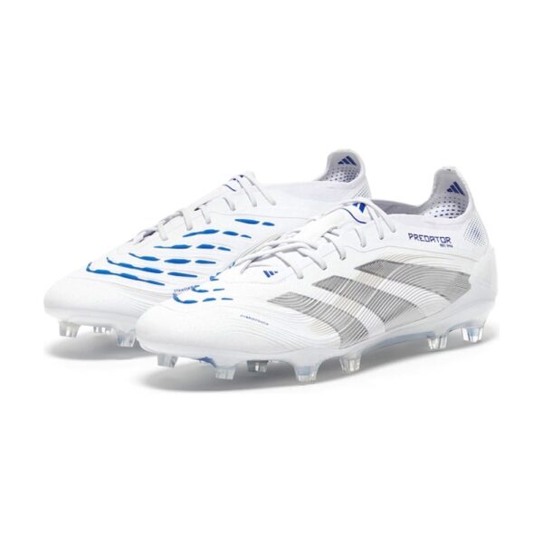 ADIDAS PREDATOR ELITE FG - White Blue