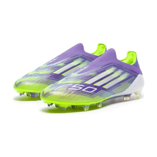 adidas F50 Laceless Elite FG - Purple Volt