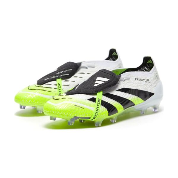 ADIDAS PREDATOR ELITE TONGUE FG - White Volt Black