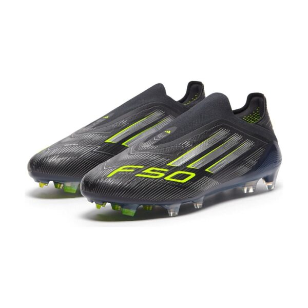 adidas F50 Elite Laceless FG - Black Volt