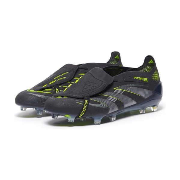 ADIDAS PREDATOR ELITE TONGUE FG - Black Yellow