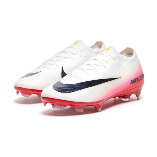NIKE AIR ZOOM MERCURIAL VAPOR 16 ELITE FG - White Pink Blue