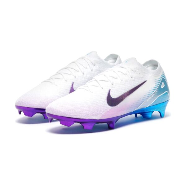 NIKE VAPOR MERCURIAL 16 ELITE FG - White Purple Blue