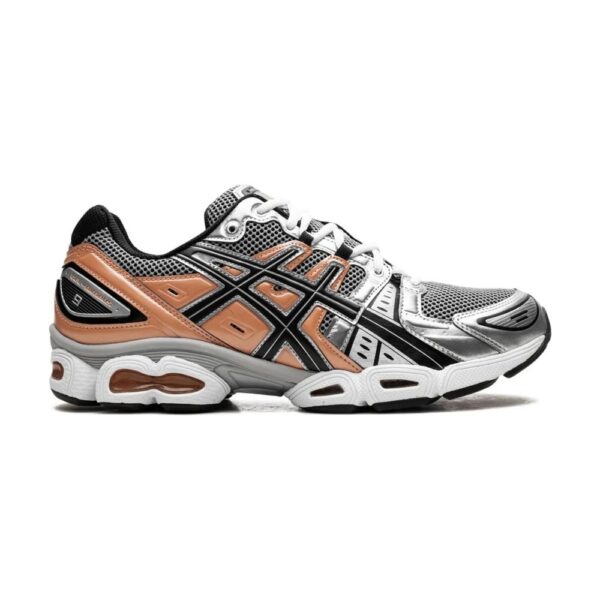 Asics Gel Nimbus Silver Black Peach