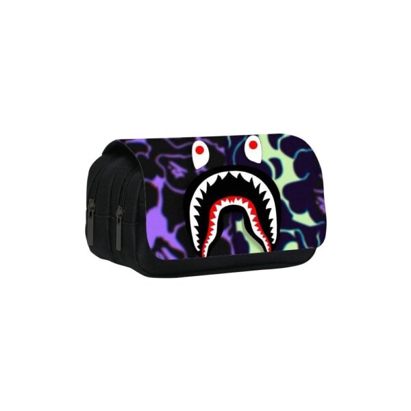 קלמר Shark – סגול-ירוק ניאון