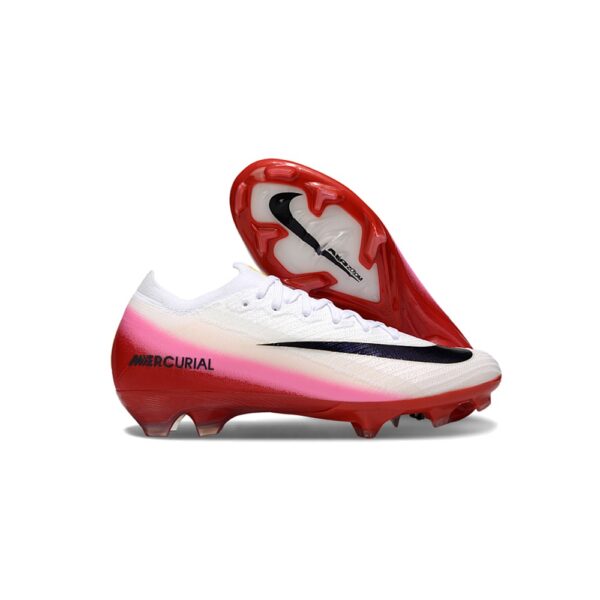NIKE AIR ZOOM MERCURIAL VAPOR XV ELITE FG – White / Red | מידות 46-48