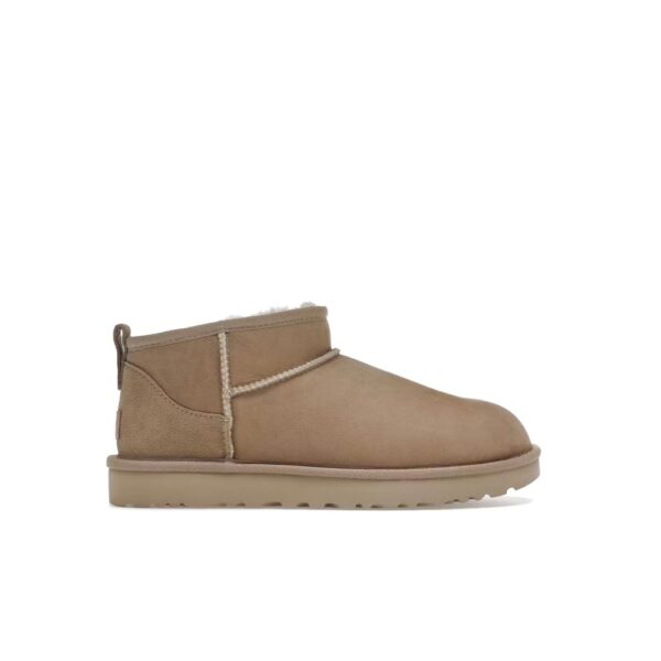 UGG Classic Ultra Mini Ankle Boots Cream